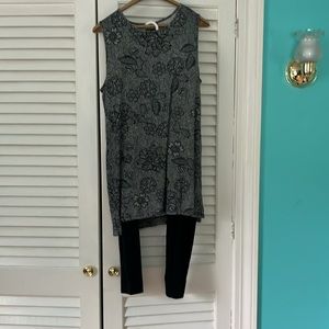 J.Jill Top and Leggings